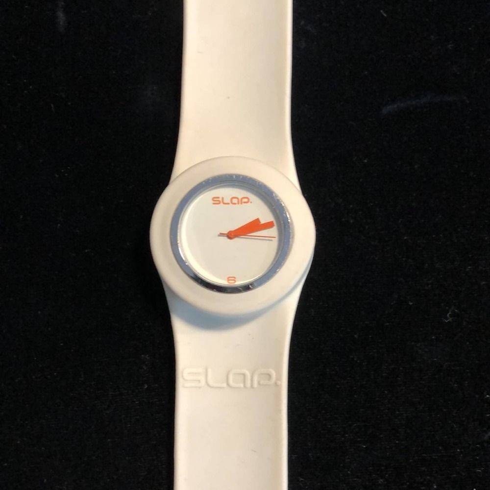 Authentic slap watch white